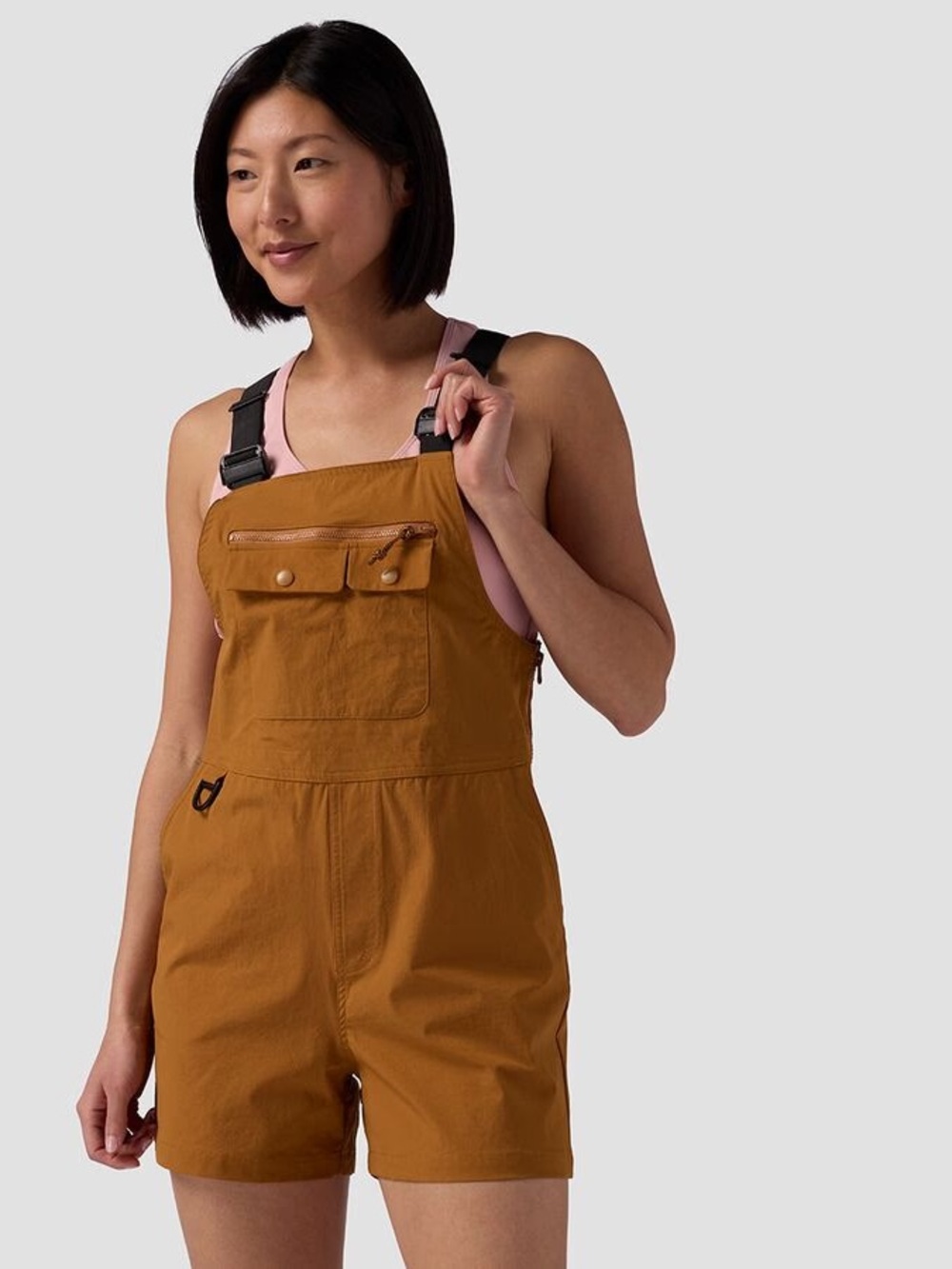 Stoic Gorpcore Utility Shortalls, Brown Sugar, M 🍯 🏕️